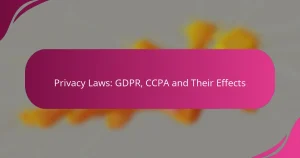 Datenschutzgesetze: GDPR, CCPA und ihre Auswirkungen