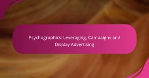 Psychographics: Nutzung, Kampagnen und Display-Werbung