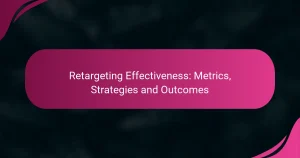 Retargeting Wirksamkeit: Metriken, Strategien und Ergebnisse